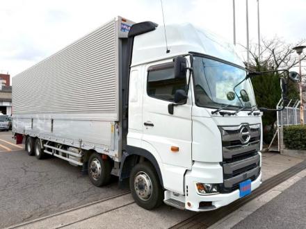 25t仕様　４軸低床　アルミウイング