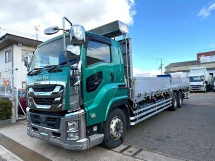 25t仕様　３軸高床　アルミブロック平ボデー