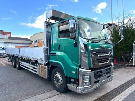 25t仕様　３軸高床　アルミブロック平ボデー