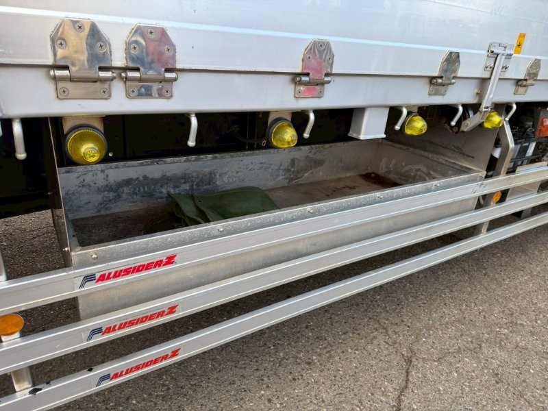 25t仕様　３軸高床　アルミブロック平ボデー