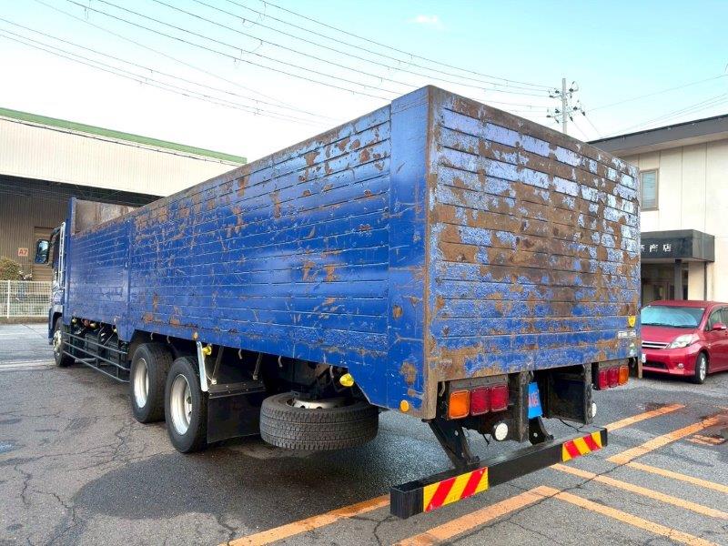 25t仕様　2デフ　スクラップ積み平ボデー