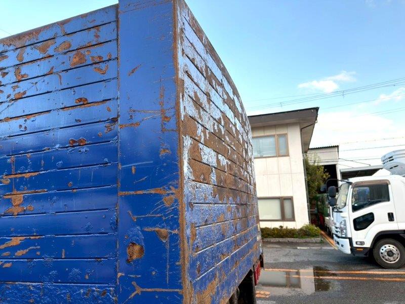 25t仕様　2デフ　スクラップ積み平ボデー