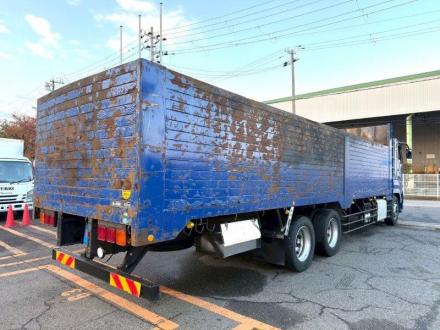 25t仕様　2デフ　スクラップ積み平ボデー