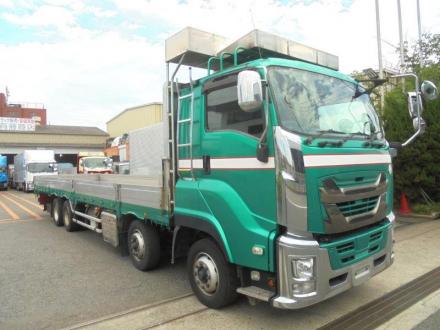 25t仕様　４軸低床　アルミブロック平ボデー