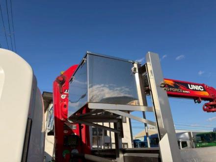 増々トン　クレーン付アルミ平