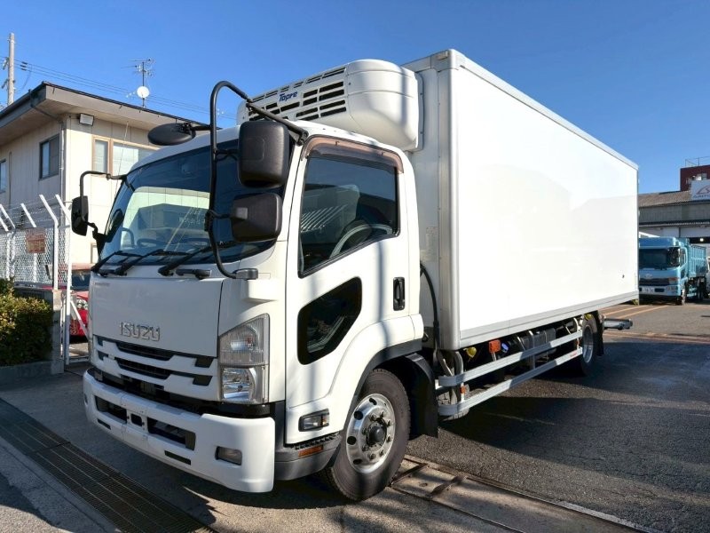 増々トン　ワイド　格納ゲート付冷凍バン