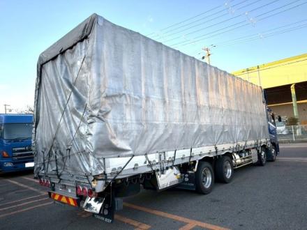 25t仕様　4軸低床　アルミ平