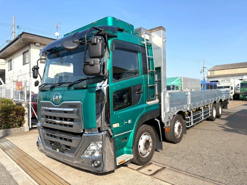 25t仕様　4軸低床　アルミブロック平ボデー