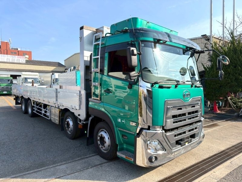 25t仕様　4軸低床　アルミブロック平ボデー