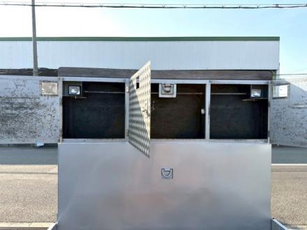 25t仕様　4軸低床　アルミブロック平ボデー