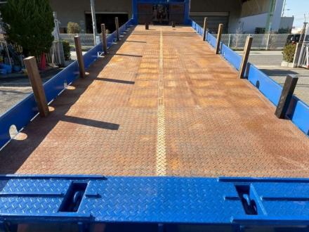 25t仕様　４軸低床　ダンプローダー