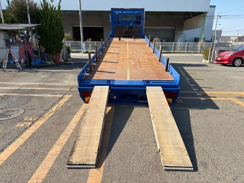 25t仕様　４軸低床　ダンプローダー