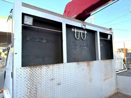 増々トン　クレーン付アルミ平ボデー