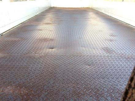 増々トン　クレーン付アルミ平ボデー