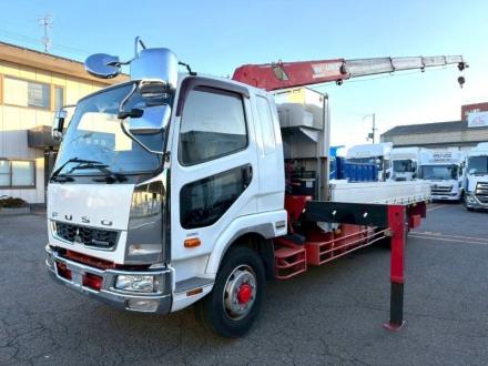 増々トン　クレーン付アルミ平ボデー