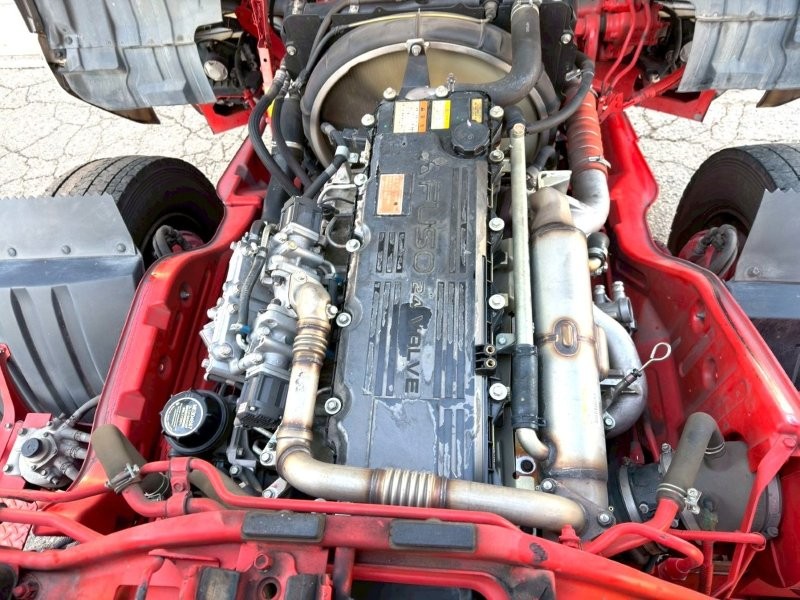 増々トン　クレーン付アルミ平ボデー