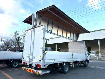 増々トン　ワイド　格納ゲート付　アルミウイング