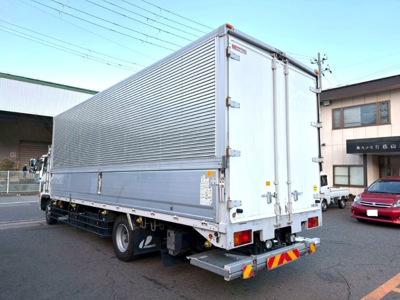 増々トン　ワイド　格納ゲート付　アルミウイング