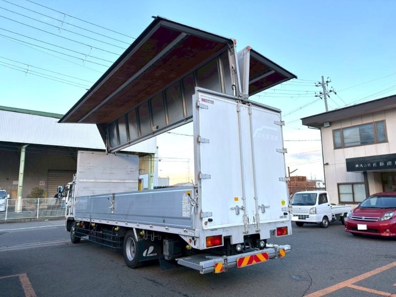 増々トン　ワイド　格納ゲート付　アルミウイング