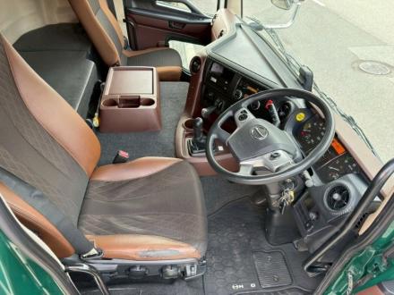 22t仕様　3軸高床　アルミブロック平ボデー