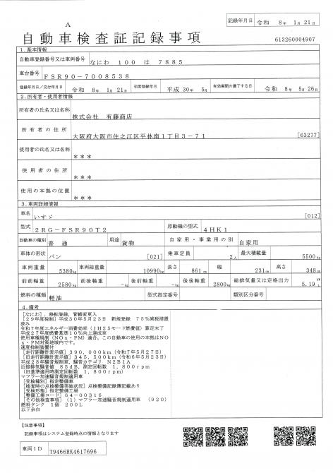 増トン　アルミウイング