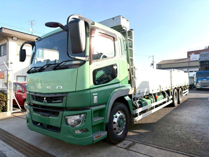 25t仕様　３軸高床　アルミブロック平ボデー