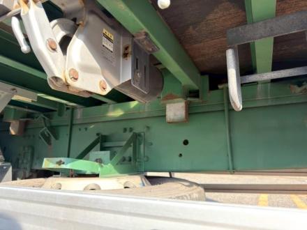 25t仕様　３軸高床　アルミブロック平ボデー