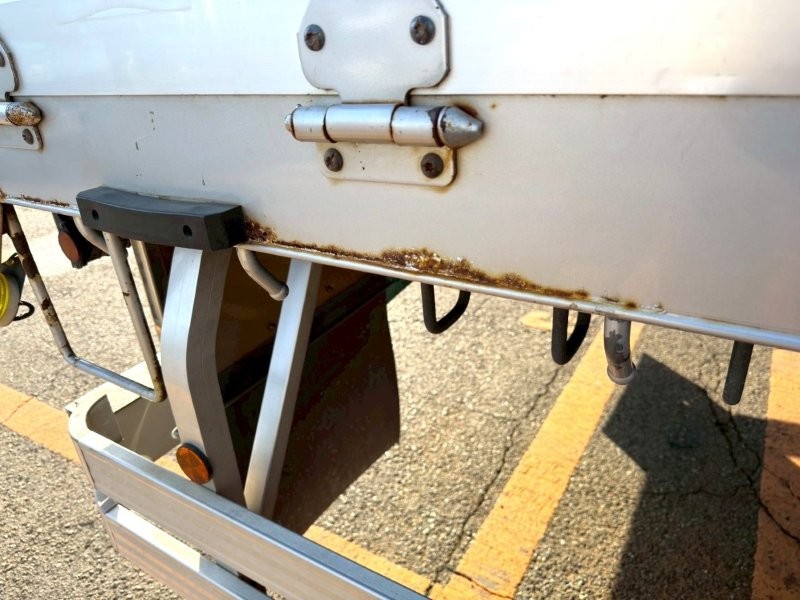 25t仕様　３軸高床　アルミブロック平ボデー