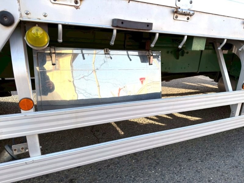 25t仕様　３軸高床　アルミブロック平ボデー