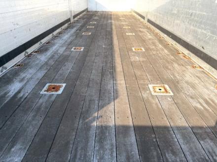 25t仕様　３軸高床　アルミブロック平ボデー