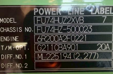 25t仕様　３軸高床　アルミブロック平ボデー