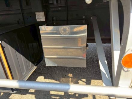 25t仕様　３軸高床　アルミブロック平ボデー