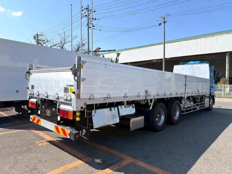 25t仕様　３軸高床　アルミブロック平ボデー